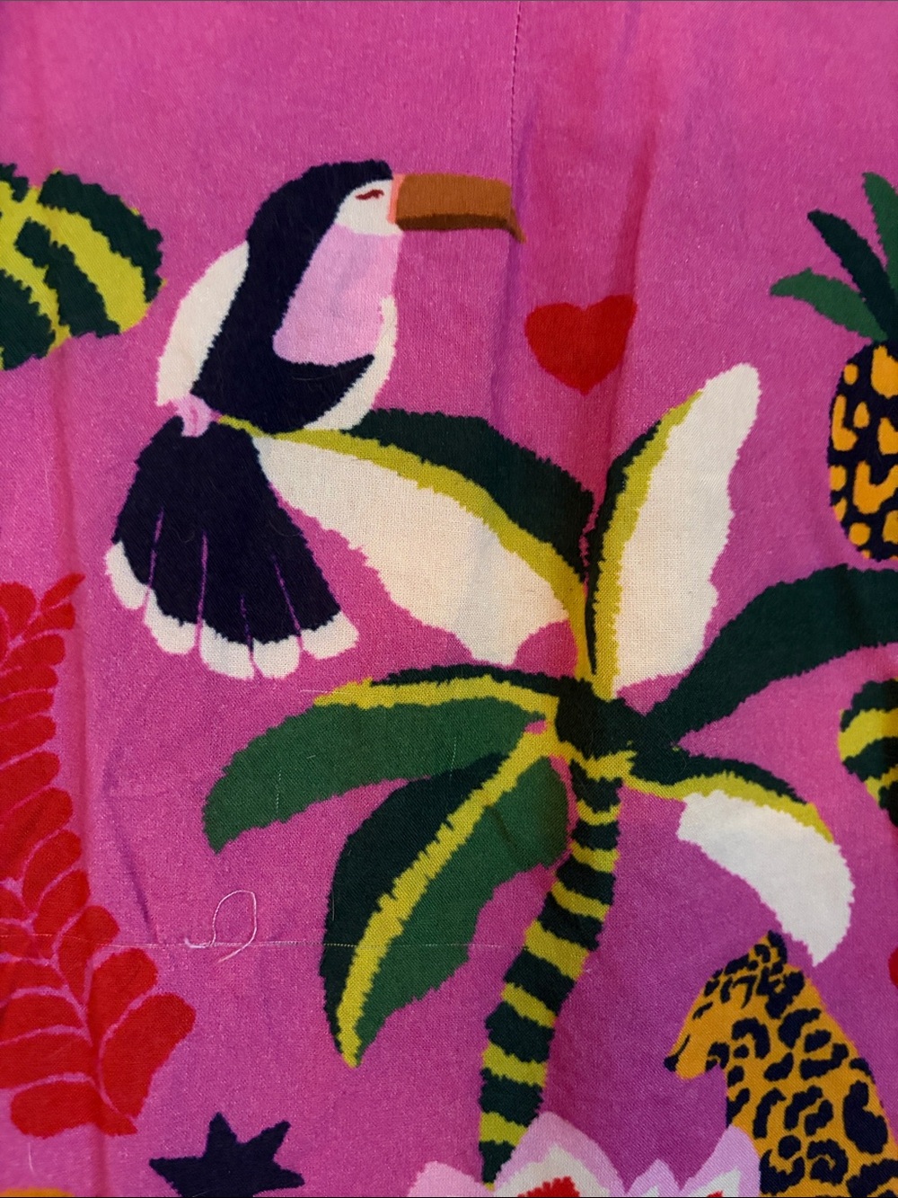 ποΈ FARM Rio Leopard Forest Jungle Pink Tropical Maxi Skirt XL - Picture 10 of 15
